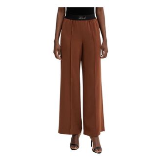 Karl Lagerfeld Donna, Pantaloni, Marrone, M, new