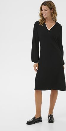 Cream Jurk CRVillea Feminine black