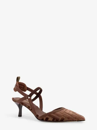 Fendi Slingback Colibr&igrave; Lite in tessuto FF - FENDI - gender_Woman