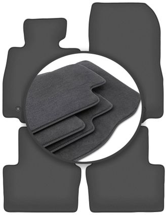 OEM Alfombrillas Premium Para Mazda 2 Iii Hatchback (2015-)