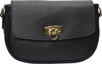 Isabella Rhea ZWART Rundleer Tas