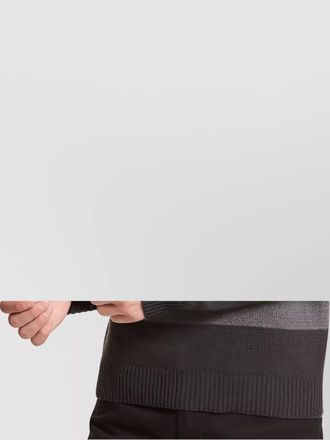 Michael Kors striped turtleneck sweater ribbed trim