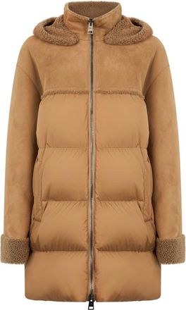 Herno Dames, Jassen, Bruin, Maat: XL Leer