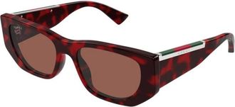 Gucci Gg 1959S Zonnebril - Dames - Zonnebrillen - Veelkleurig - 53 MM - Nylon - Accessoires