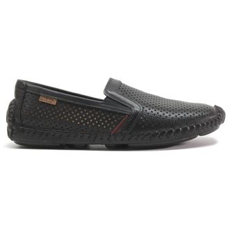 Pikolinos Jerez 09Z-3100 Leather Mens Slip On Shoes - Black - Size:UK 11.5-12
