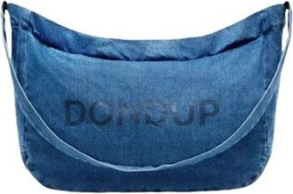 Dondup Denim Schoudertas - Dames - Schoudertassen - Blauw - ONE Size - Denim - Tassen