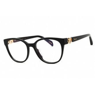 Chopard Ladies Black Round Eyeglass Frames VCH356S