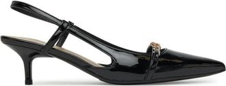 Pinko Pinko, Schoenen, Dames, Zwart, 39 EU, Leer, Gloria 05