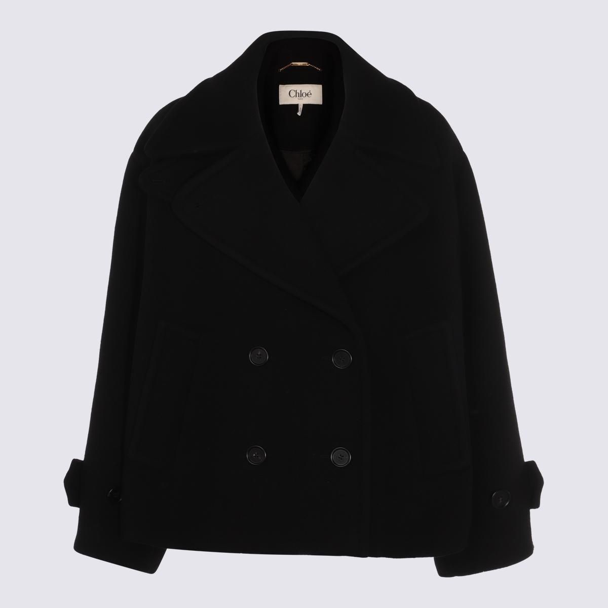 コート CHLOE BLACK WOOL BLEND COAT s-l400.jpg