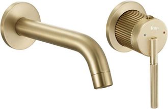 Rea Rea - Grifo Empotrado Oculto Argon Gold Brush + Box