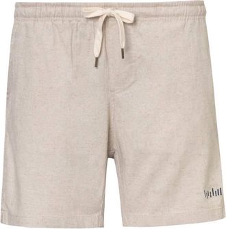 Palmacea Mens Linen Shorts In Sand