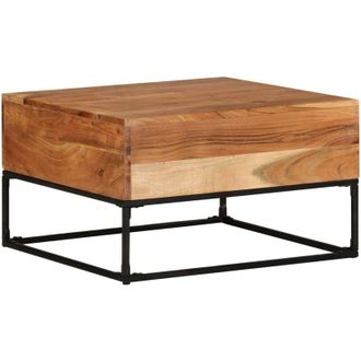 vidaXL Mesa De Caf&eacute; 68x68x41 Cm Acacia Madera