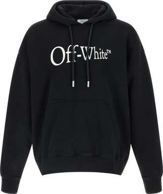 Off-white Hoodies & sweatvesten, Heren, Zwart, M, Katoen, Run Arrow Skate Hoodie