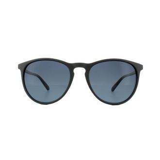 Polaroid Cat Eye Dames Matt Zwart grijze gradi&euml;nt gepolariseerde zonnebril