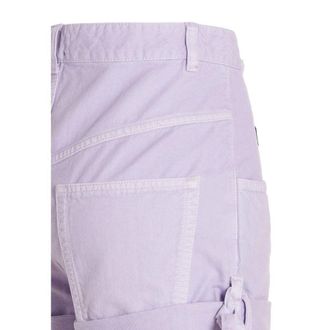Isabel Marant Womens Purple Cotton Shorts