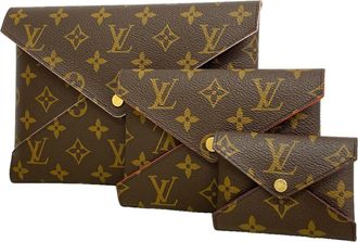Louis Vuitton Brown Pouch (Pre-Owned)