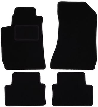 OEM Alfombrillas De Terciopelo Negro Para Alfa Romeo 159 Berlina, Familiar, Familiar, Sportwagon (2006-2011)