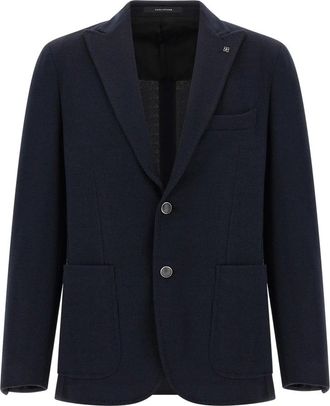 Tagliatore Montecarlo Blazer - Heren - Jassen - Blauw - Maat: S Wol
