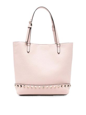 Valentino Garavani Rockstud Small Leather Tote
