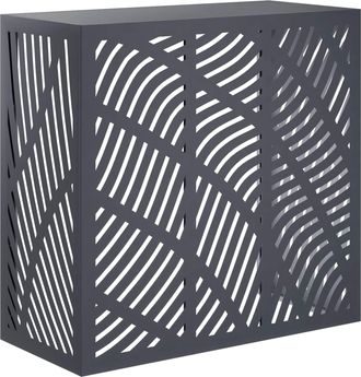 vidaXL Funda Para Aire Acondicionado Gris Antracita 110 X 50 X 105 Cm Vidaxl