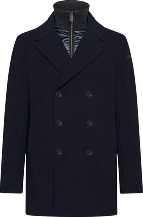 Roberto Ricci Design Surflex Winter Thermo Peacot Jkt - Heren - Mantel - Blauw - 2XL - Nylon - Jassen