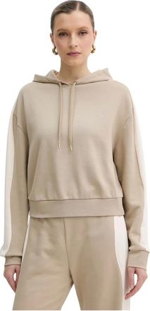 A|X Armani Exchange Donna, Felpe, Beige, S, new