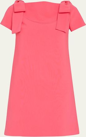 Carolina Herrera Bow Detail Shift Dress