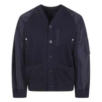 sacai Cardigans - Knitwear - Hombre - Negro - M