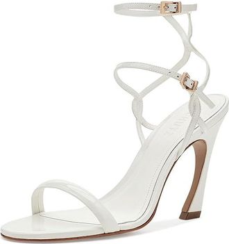 Schutz Carly Womens Sandals White : 10.5 M, Leather