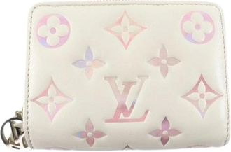 Louis Vuitton Pre-owned Wallets, female, Beige, Size: ONE SIZE Pre-owned Canvas Wallet (Bi-fold)