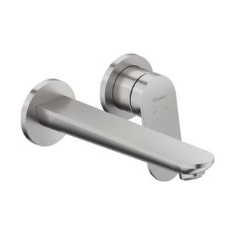Duravit Mezclador Empotrado De Lavabo Duravit Wave Acero Inoxidable Cepillado