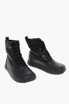 AMBUSH Grained Calfskin VULCANIZED High-top Sneakers 4cm size 45