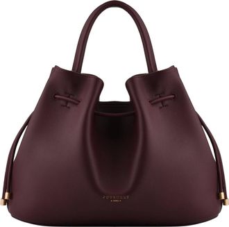 Pourchet Florin - Dames - Tassen - Rood - Maat: ONE Size Leer