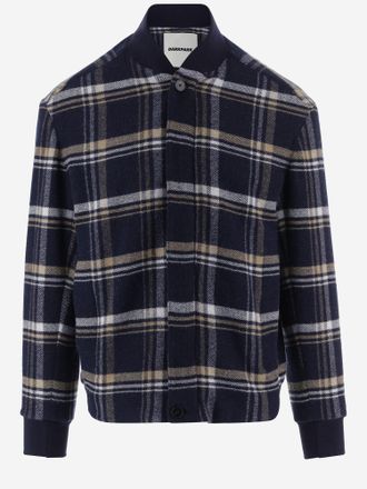 Darkpark Giacca Darkpark In Lana E Cashmere Con Motivo Check