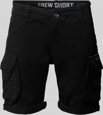 Alpha Industries Alpha Industries Shorts mit Cargotaschen Modell CREW SHORT in Black, Gr&ouml;&szlig;e 29