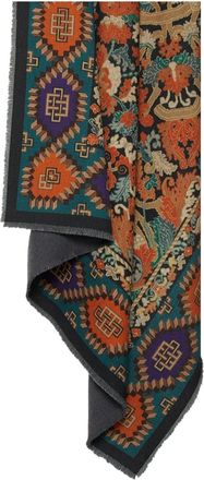 Pierre-Louis Mascia Scialle con frange - Nero