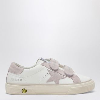 Golden Goose Sneaker May School bianca/rosa