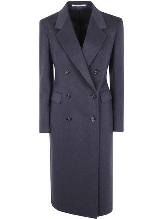 Tagliatore Womens C-meryl Coat - Dark Grey Wool - Size EU 44 (Womens)