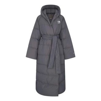 The North Face (WMNS) The North Face x SKIMS FW25 Nuptse Wrap Parka Gunmetal NF0A8JJB-T8L