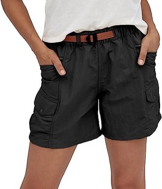 Generisch Short De Sport D'été Respirant Pour Homme - Short Léger - Confortable - Couleur Unie - Séchage Rapide - Vintage - Avec Poches - Short De Travail Pour L'extérieur, Bleu, 32