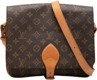 Louis Vuitton Pre-owned Cartouchiere GM - Dames - Vintage Schoudertas - Bruin - ONE Size - Vintage