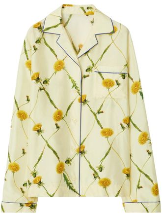 Burberry Zijden blouse - Beige