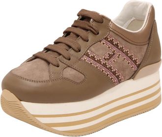 Hogan H283 Maxi H Strass - Dames - Sneakers - Veelkleurig - 35 1/2 EU - Schoenen