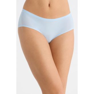 Chantelle Soft Stretch Seamless Hipster Panties in Icy Powder at Nordstrom