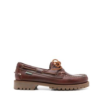 Sebago Sailor Shoes, male, Brown, Size: 8 US Ranger Waxy