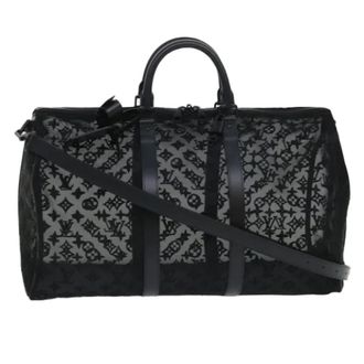 Louis Vuitton Borsa weekend in nylon Pre-owned - - Pre-owned - Donna - Nero - ONE SIZE