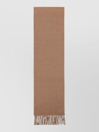 Max Mara wool embroidered scarf