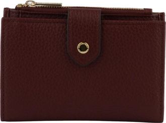 Pourchet Club Wallet - Dames - Portefeuilles - Rood - ONE Size - Leer - Accessoires
