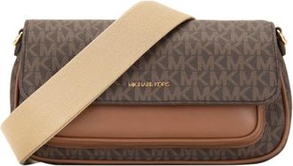 Michael Kors Schoudertas - Dames - Schoudertassen - Bruin - ONE Size - Leer - Tassen