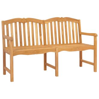 vidaXL Banco Tallado A Mano En Forma De Rosa 150 X 60,5 X 95 Cm Vidaxl